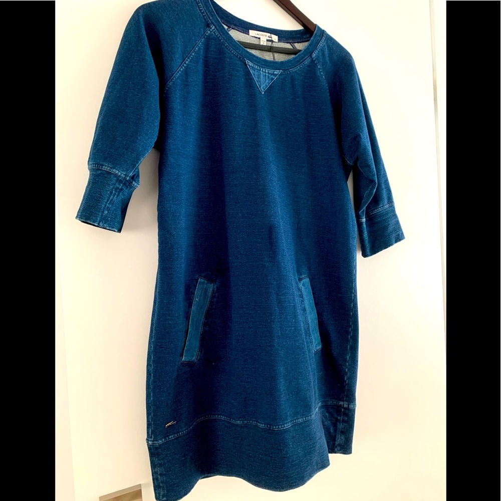 Lacoste jean dress mini
